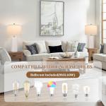 Modern Ceramic Table Lamps Set of 2