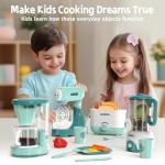Kids Pretend Play Kitchen Accessories Set