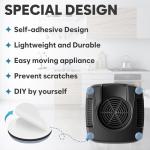 24 PCS Self-Adhesive Appliance Sliders for Easy Moving