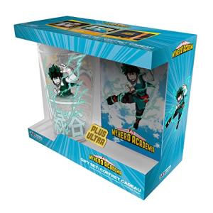 My Hero Academia Gift Set: Glass, Pin, Notebook