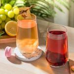 Wlasss Set of 6 Crystal Drinking Glasses