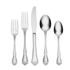 Oneida True Rose 45-Piece Flatware Set for 8