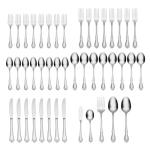 Oneida True Rose 45-Piece Flatware Set for 8