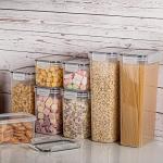 Airtight Food Storage Containers with Labels - 24 pcs