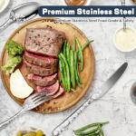 20-Piece Stainless Steel Silverware Set for 4