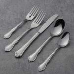 Oneida True Rose 45-Piece Flatware Set for 8