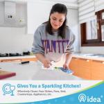 AIDEA Kitchen Towels, Absorbent Dish Cloth for Kitchen, Soft Dish Towels for Home, Multi-Purpose Cloths for Household Cleaning and Drying-8PK, 12”x12”