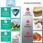 Airtight Meal Prep Containers with Lids Set