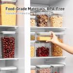 Airtight Food Storage Containers with Lids, 2-Pack