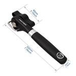 Safe Cut Manual Can Opener with Ergonomic Design