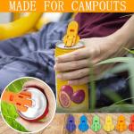 24-Piece Colorful Can Opener and Protector Set