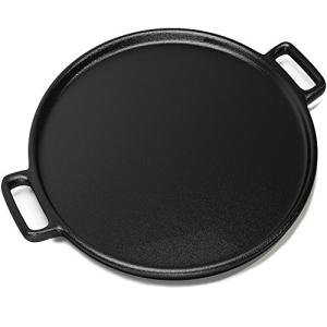 14-Inch Cast Iron Pizza Pan for Versatile Cooking