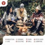 Victoria 4-Inch Pre-Seasoned Cast Iron Skillet