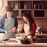 Cuisinel 12-Inch Cast Iron Skillet with Lid