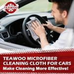 18-Pack Gray Microfiber Cleaning Cloths for Home