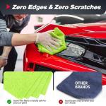 100-Pack Microfiber Cleaning Cloths for Every Need
