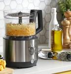 GE 12-Cup Food Processor with Stainless Steel Accessories