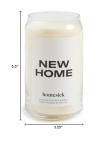Homesick Scented Candles for Home (New Home) - 13.75 oz Long-Lasting Soy Wax Blend Jar Candle for Housewarming, 60-80 Hours Burn Time - Notes of Jasmine, Cedarwood, Lime, Sandalwood, Oakmoss & Musk