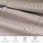 DILLMAN Adjustable Striped Kitchen Apron with Pockets