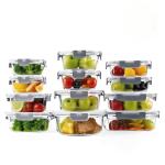 24-Piece Glass Storage Set with Lids