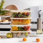 Urban Green Microwave Safe Glass Food Storage Set