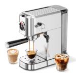 Compact 20-Bar Espresso Machine with Milk Frother