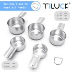 TILUCK Stainless Steel Measuring Cups Set of 5