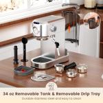 ANYCOLD Compact 20 Bar Espresso Machine with Frother