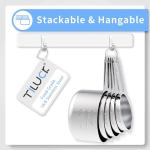 TILUCK Stainless Steel Measuring Cups Set of 5