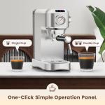 ANYCOLD Compact 20 Bar Espresso Machine with Frother