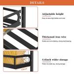 Adjustable 5-Tier Wall Mount Spice Rack