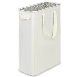 Efluky Slim Collapsible Laundry Basket with Handles