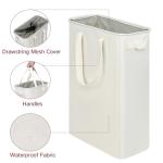 Efluky Slim Collapsible Laundry Basket with Handles
