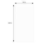 DecorRack 2 Pack Rectangular Plastic Tablecloths