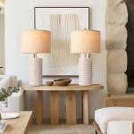 Modern Ceramic Table Lamp Set of 2