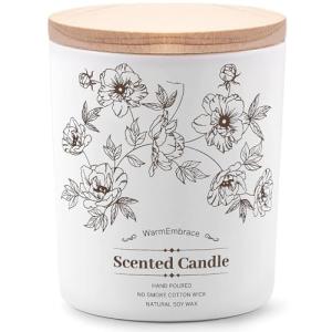 Vanilla Coconut Scented Soy Candle - 8 Oz