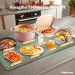 Electric Food Warming Mat with Timers & Heat Settings