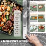 Electric Food Warming Mat with Timers & Heat Settings
