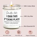 Funny Scented Candle for New Homeowners