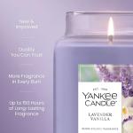 Yankee Candle Lavender Vanilla, 22oz Large Jar