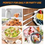 40-Piece Stainless Steel Cutlery Set for 8