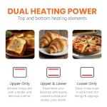 8.5Qt Stainless Steel Air Fryer Oven