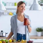 Mfacoy Vintage Hobnail Drinking Glasses Set of 6