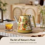 Hazel Quinn Retro Electric Kettle - 1L, Cordless