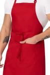 Red Unisex Butcher Apron by Chef Works