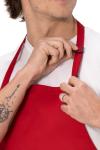 Red Unisex Butcher Apron by Chef Works