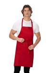 Red Unisex Butcher Apron by Chef Works
