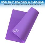 Set of 5 Colorful Non-Slip Cutting Board Mats