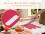 Luckyiren 3-Pack Color Coded Cutting Boards
