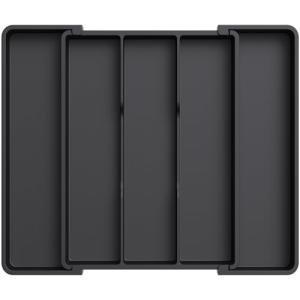 Expandable Cooking Utensil Drawer Organizer in Black